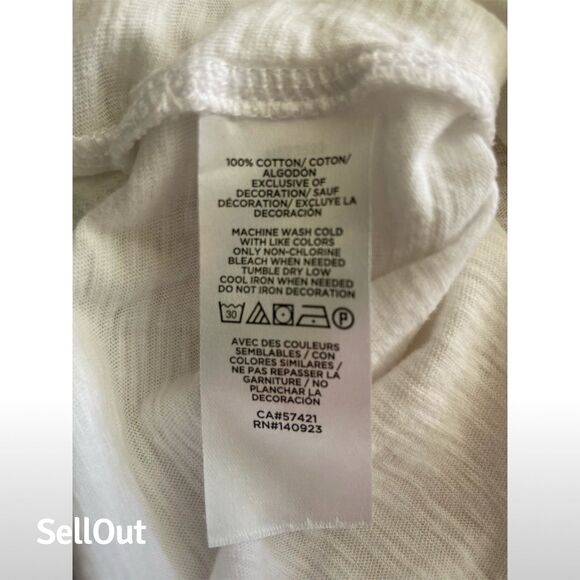 LOFT Outlet Women's Floral 3/4 Sleeve Blouse Multicolor Size M - Picture 4 of 4